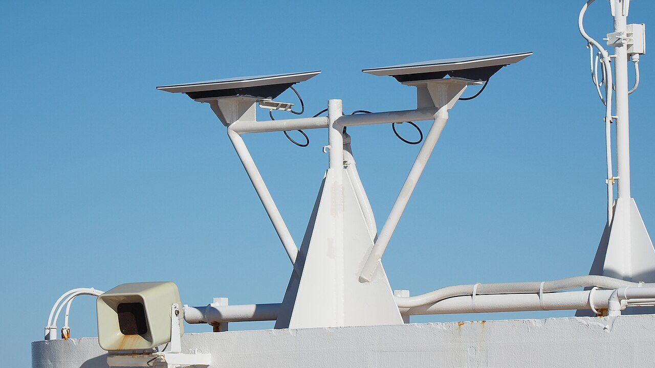 A Starlink user-terminal dish
