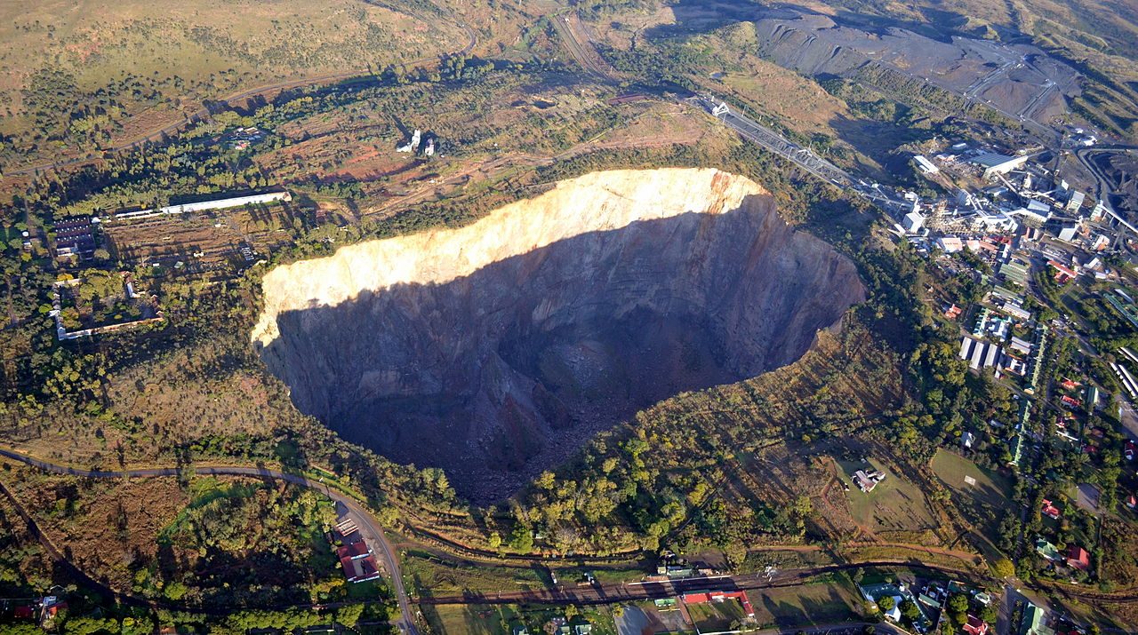 The Cullinan Premier Mine in South Africa